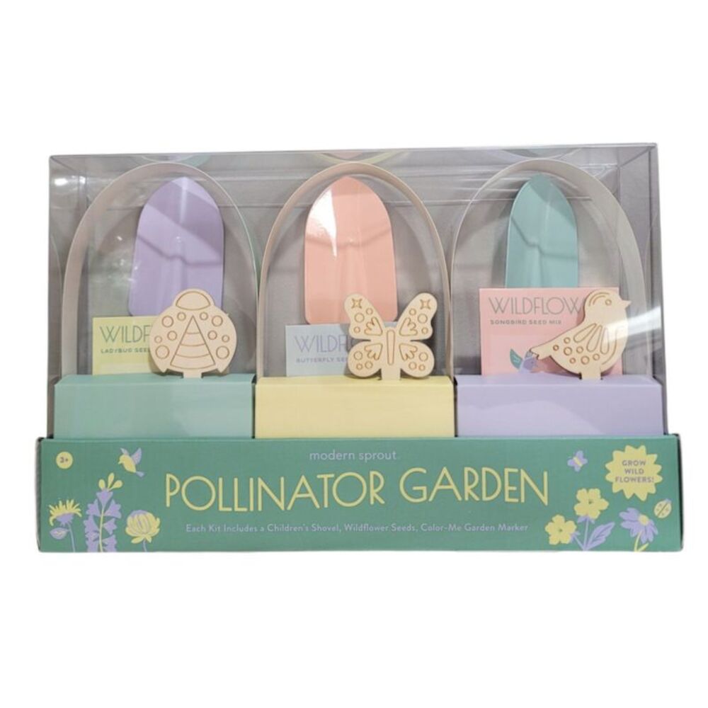 Modern Sprout Pollinator Garden Kit, 3-Pack
